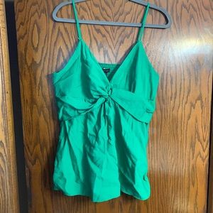 Kelly green Banana Republic Camisole